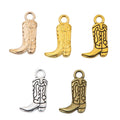 Zinc Alloy Shoe Charm Pendant No.115388 for DIY Necklace Bracelet Jewelry Making view 5