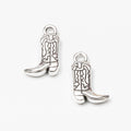 Zinc Alloy Shoe Charm Pendant No.115388 for DIY Necklace Bracelet Jewelry Making view 2