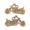 Zinc Alloy Motorcycle Charm Pendant for DIY Necklace Bracelet Jewelry Making view 3