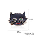 Alloy Enamel Cat Brooch Pin For Cute Cartoon Fashion Accessories view 5