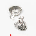 Antique Silver Zinc Alloy Dog Bone Charm Pendant No.071524 for DIY Necklace Bracelet Jewelry Making view 1