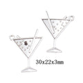 Antique Silver Zinc Alloy Charm Pendant No.016865 for DIY Necklace Bracelet Jewelry Making view 1