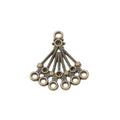 Zinc Alloy Charm Pendant No.387446 for DIY Necklace Bracelet Jewelry Making view 2