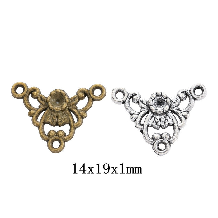 Zinc Alloy Charm Pendant No.815542 for DIY Necklace Bracelet Jewelry Making