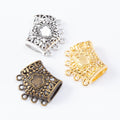 Zinc Alloy Scarf Charm Pendant for DIY Necklace Bracelet Jewelry Making view 5