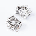 Zinc Alloy Scarf Charm Pendant for DIY Necklace Bracelet Jewelry Making view 3