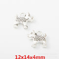 Gold Zinc Alloy Dog Charm Pendant for DIY Necklace Bracelet Jewelry Making view 4