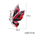 Vintage Alloy Butterfly Brooch Pin Shawl Buckle For Shirts view 5