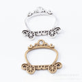 Zinc Alloy Pumpkin Carriage Charm Pendant No.641880 for DIY Necklace Bracelet Jewelry Making view 1