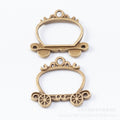 Zinc Alloy Pumpkin Carriage Charm Pendant No.641880 for DIY Necklace Bracelet Jewelry Making view 3