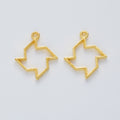 Zinc Alloy Windmill Frame Charm Pendant for DIY Necklace Bracelet Jewelry Making view 4