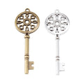 Zinc Alloy Key Charm Pendant No.058586 for DIY Necklace Bracelet Jewelry Making view 4