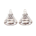 Zinc Alloy Buddha Charm Pendant for DIY Necklace Bracelet Jewelry Making view 3
