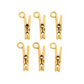 Zinc Alloy Clothes Clip Charm Pendant for DIY Necklace Bracelet Jewelry Making view 3