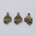 Zinc Alloy Graduation Cap Charm Pendant No.522136 for DIY Necklace Bracelet Jewelry Making view 4