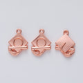 Zinc Alloy Graduation Cap Charm Pendant No.522136 for DIY Necklace Bracelet Jewelry Making view 2