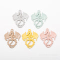 Gold Zinc Alloy Flying Dragon Charm Pendant for DIY Necklace Bracelet Jewelry Making view 2