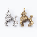 Zinc Alloy Dog Charm Pendant for DIY Necklace Bracelet Jewelry Making view 4