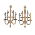 Zinc Alloy Candle Charm Pendant for DIY Necklace Bracelet Jewelry Making view 3