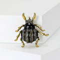 Alloy Rhinestone Beetle Brooch For Cute Insect Fashion Accessories view 2
