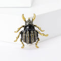 Alloy Rhinestone Beetle Brooch For Cute Insect Fashion Accessories view 1