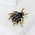 Alloy Rhinestone Beetle Brooch For Cute Insect Fashion Accessories view 4