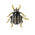Alloy Rhinestone Beetle Brooch For Cute Insect Fashion Accessories view 5