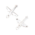 Zinc Alloy Airplane Charm Pendant for DIY Necklace Bracelet Jewelry Making view 3