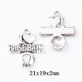 Gold Zinc Alloy Charm Pendant No.861697 for DIY Necklace Bracelet Jewelry Making view 1