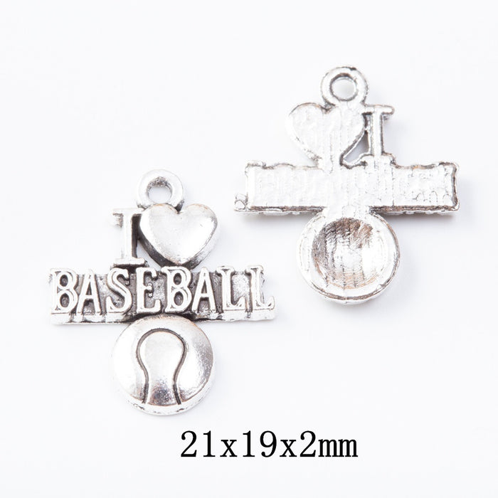 Gold Zinc Alloy Charm Pendant No.861697 for DIY Necklace Bracelet Jewelry Making