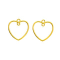 Zinc Alloy Heart Charm Pendant No.759636 for DIY Necklace Bracelet Jewelry Making view 4
