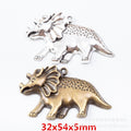 Zinc Alloy Dinosaur Charm Pendant for DIY Necklace Bracelet Jewelry Making view 1