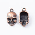 Zinc Alloy Skull Charm Pendant No.714808 for DIY Necklace Bracelet Jewelry Making view 4