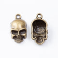 Zinc Alloy Skull Charm Pendant No.714808 for DIY Necklace Bracelet Jewelry Making view 2