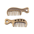 Zinc Alloy Comb Charm Pendant No.210511 for DIY Necklace Bracelet Jewelry Making view 2