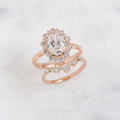 Rose Gold Plated 5A Zircon Couple Ring For Women European American Fashion Jewelry view 6