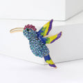 Fashion Alloy Rhinestone Bird Brooch Pin For Suits And Cardigans view 2