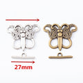 Zinc Alloy Butterfly Jewelry Findings Accessories for DIY Jewelry Making view 1