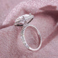 Luxury Square Cubic Zirconia Full Pave Women's Ring For Engagement Wedding Jewelry view 1