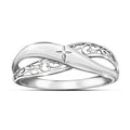 Fashion Smooth Hollow X Cross Open Ring For Women European American Style Jewelry view 1