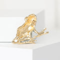 Alloy Enamel Frog Brooch Pin With Rhinestones For Apparel view 3