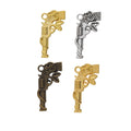 Zinc Alloy Pistol Charm Pendant for DIY Necklace Bracelet Jewelry Making view 5