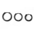 Hip Hop Street Punk Stainless Steel Ear Cuff Stud Earrings For Men Trendy Personality Style view 5