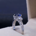 Fashion Women's Engagement Wedding Ring European American Valentine's Day Gift Hand Jewelry view 3