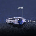 Fashion Women's Engagement Wedding Ring European American Valentine's Day Gift Hand Jewelry view 5