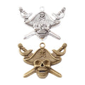 Zinc Alloy Skull Charm Pendant No.557142 for DIY Necklace Bracelet Jewelry Making view 4