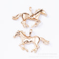 Zinc Alloy Horse Charm Pendant No.373244 for DIY Necklace Bracelet Jewelry Making view 4