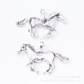 Zinc Alloy Horse Charm Pendant No.373244 for DIY Necklace Bracelet Jewelry Making view 2