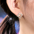 Korean Style Simple Fashion Versatile Eastern-Inspired Goddess Earrings For Women view 6
