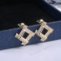 Korean Style Simple Fashion Versatile Eastern-Inspired Goddess Earrings For Women view 3